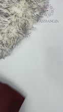 Load and play video in Gallery viewer, New Wedding Wear Brown Color Pure Satin Silk Ajrak Printed Rich Pallu n Tussles Work Fancy Designer Saree
