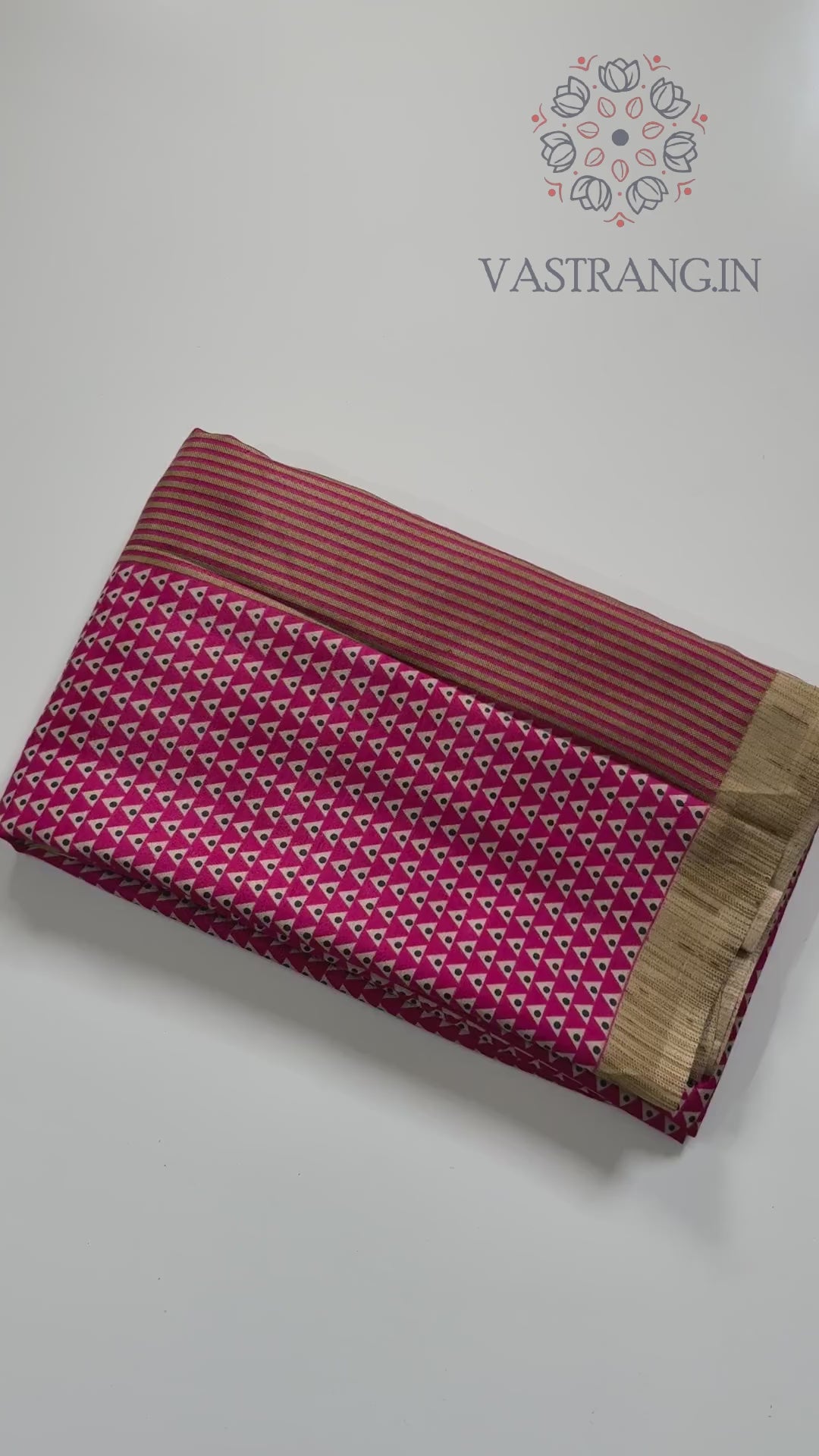 Charming Party Wear Malbhari Silk Printed Work With Golden Broad Border Fancy Designer Saree For Women