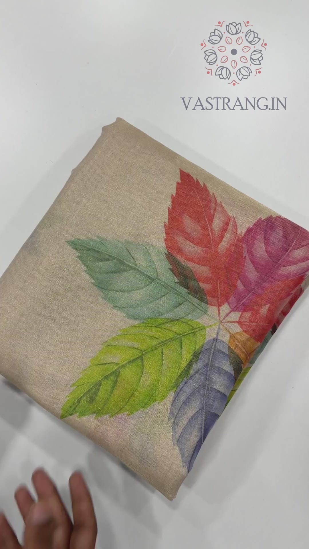 New Multicolor Tissue Cotton Flower Printed Fancy Designer Wedding Wear Saree With Blouse