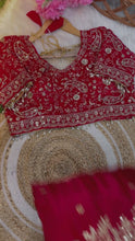 Load and play video in Gallery viewer, Outstanding Festival Wear Fendy Satin Silk Heavy Embroidery n Aarco Work Fancy Designer Saree With Stitched Blouse
