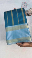 Load and play video in Gallery viewer, New Wedding Wear Banarasi Soft Silk Jacquard Weaving Work Fancy Designer Saree

