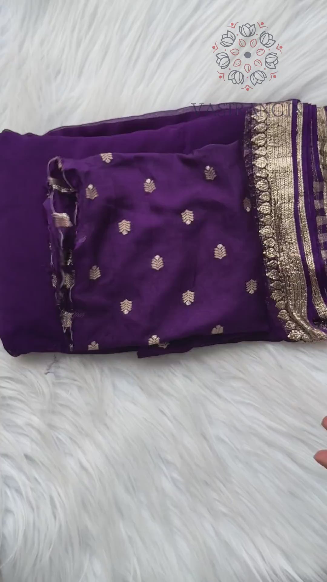 Latest Wedding Wear Pure Viscose Georgette Jacquard Weaving Work Fancy Designer Saree With Blouse