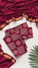 Load and play video in Gallery viewer, New Wedding Wear Pure Mul Cotton Jacquard Border with Tussles Work Fancy Designer Saree With Unstitched Blouse
