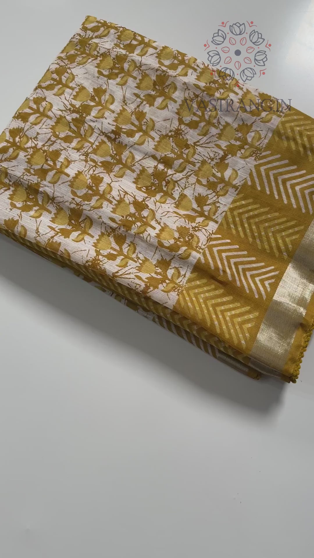 Sempiternal Kota Fabric Print n Zari Weaving Work Fancy Designer Saree With Blouse Piece