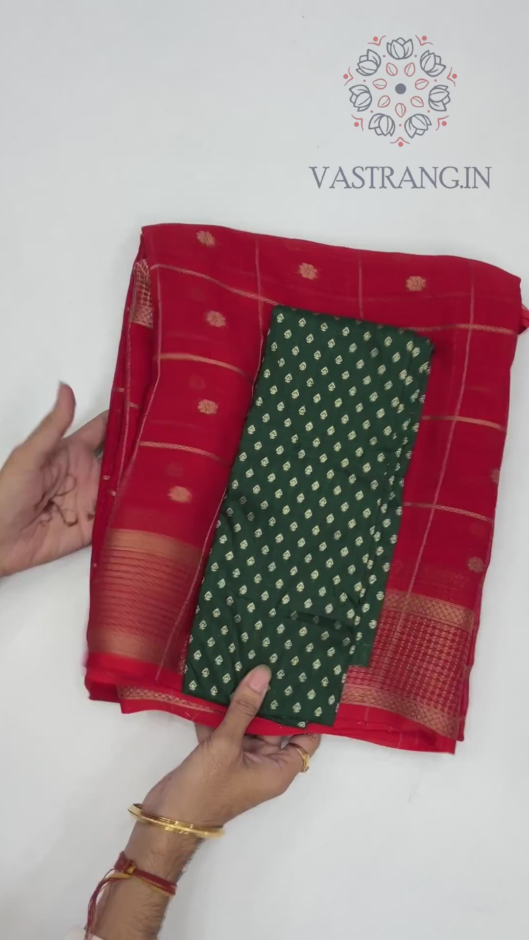 New Wedding Wear Red Color Pure Dola Silk Zari Jacquard Weaving Work Fancy Designer Saree