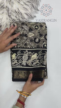 Load and play video in Gallery viewer, Dazzling Party Wear Pure Mangalkari Viscose Silk Print With Jacquard Work Rich Pallu Fancy Designer Saree For Women
