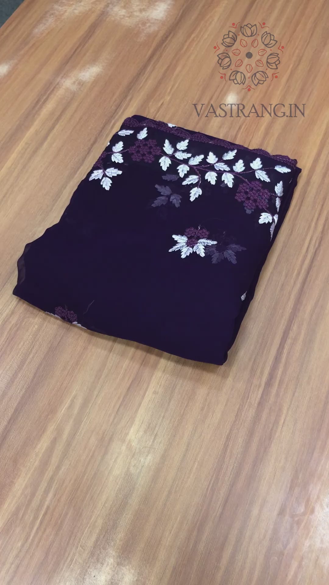 New Function Wear Georgette Embroidered With Scalloped Cut Work Fancy Designer Saree