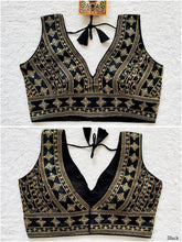 Load image into Gallery viewer, New Party Wear Silk Embroidery Work With Designer Readymade Blouse for Women
