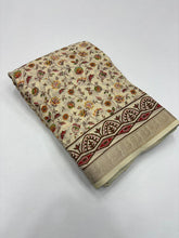 Load image into Gallery viewer, Elegant Party Wear Soft Cotton Silk Jacquard Weaving Border Fancy Designer Saree For Women
