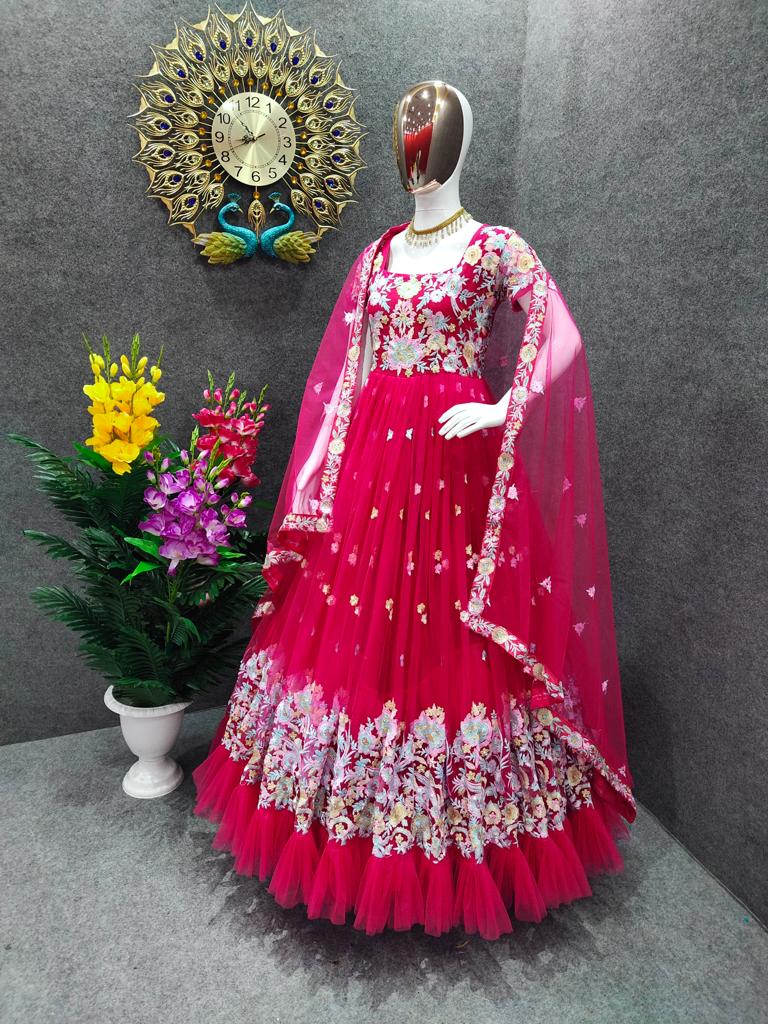Buy Attractive Cotton Diamond work Dress Material with Dupatta - Lowest  price in India| GlowRoad