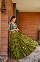 Load image into Gallery viewer, New Wedding Wear Embroidery Work Fancy Designer Lehenga Choli With Jacket

